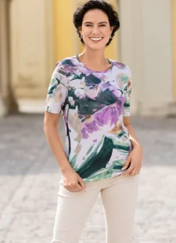 Shirt mit Alloverdruck