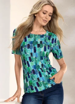 Shirt mit Allover-Druck