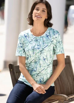 Shirt mit Alloverdruck