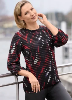 Shirt mit Alloverdruck