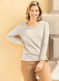 Shirt mit charmanter Verarbeitung in 2 Farben