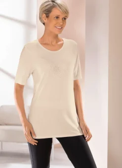 Shirt mit edler Strasszier