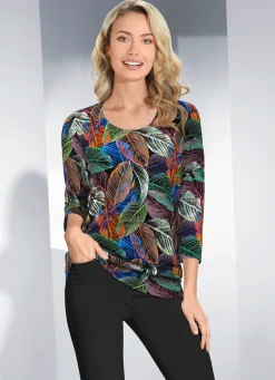 Shirt mit farbbrillantem Druck