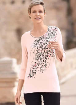 Shirt mit Flatlock-Naht in 2 Farben