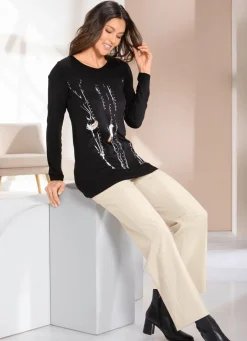 Shirt mit platziertem Druck