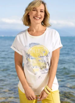 Shirt mit Plättchenzier