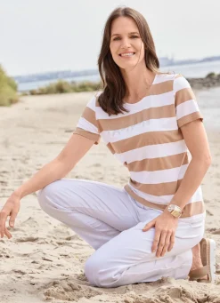 Shirt mit rundem Halsausschnitt