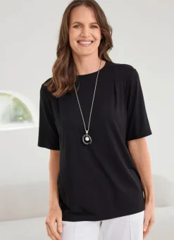 Shirt mit Rundhalsausschnitt