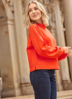 Shirt mit Stehkragen