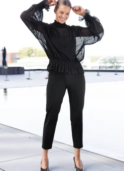 Shirt mit Stehkragen