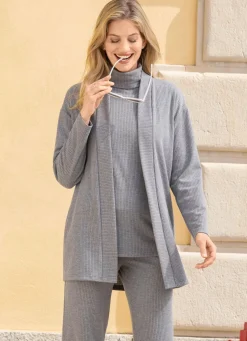 Shirtjacke in lässiger Form