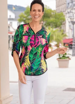 Shirt-Tunika mit Brusttaschen