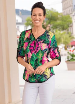 Shirt-Tunika mit Brusttaschen