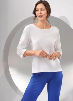 Shirt-Tunika mit raffinierten Nähten