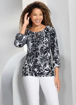 Shirt-Tunika mit Raglanärmeln