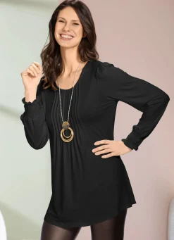 Shirt-Tunika mit tollen Ärmelabschlüssen