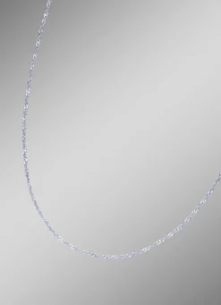 Singapurkette aus Weißgold