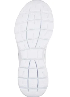 SKECHERS, sportliche Damen-Sneaker, mit Nappaleder-Besätzen