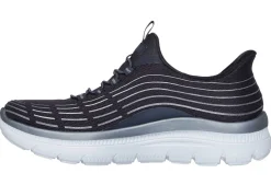 SKECHERS, stylische Damen-Sneaker, mit geformter Slip-Ins Fersenplatte