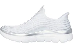 SKECHERS, stylische Damen-Sneaker, mit geformter Slip-Ins Fersenplatte