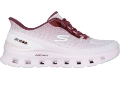 SKECHERS, trendige Damen-Sneaker, mit geformter Slip-Ins Fersenplatte