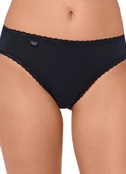 Sloggi 24/7 Dreierpack Slips mit Spitzenbandabschlüssen