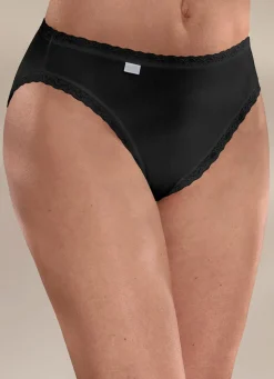 Sloggi 24/7 Dreierpack Slips mit Spitzenbandabschlüssen