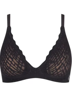 sloggi ZERO Feel-Push-up-BH mit Elastikspitze