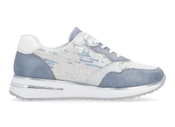 Sneaker mit schimmernden Pailletten