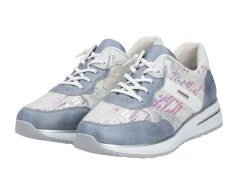 Sneaker mit schimmernden Pailletten