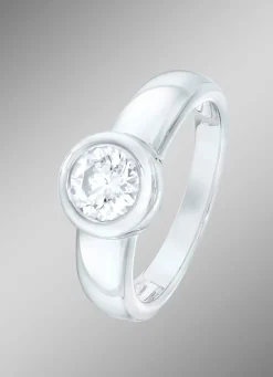 Solitär-Damenring mit Brillant