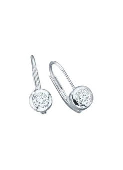 Solitärohrringe mit Brillanten