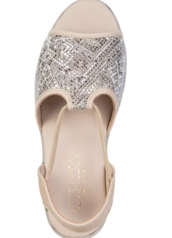 Sommerliche Damen-Sandalen, Weite G, mit Elastikbändchen