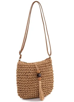 Sommerliche Tasche, Damen, mit verstellbarem Umhängeriemen