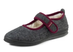 Spangenschuh aus weichem Filz