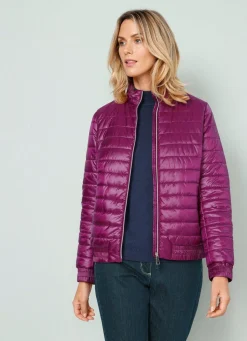 Steppjacke mit Reißverschlusstaschen