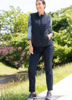 Steppweste mit leichter Wattierung