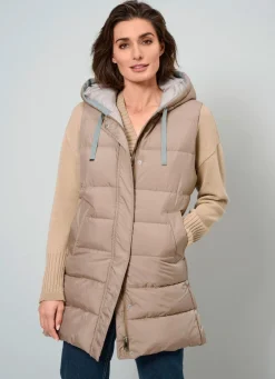 Steppweste mit 2-Wege-Reißverschluss