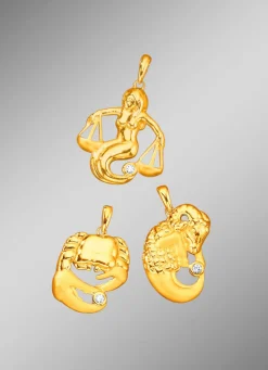 Sternzeichen-Anhänger matt/hochglänzend