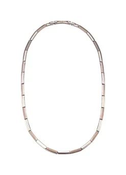 Stilvolle Halskette aus Titan mit Clipverschluss