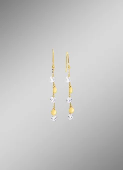 Stilvolle Ohrhaken mit Zirkonia