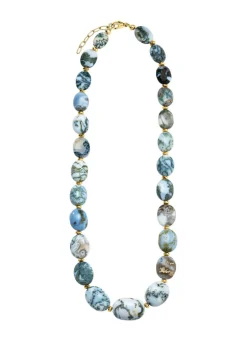 Strahlende Garnitur mit Opal und Hämati