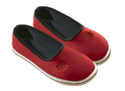 Stretch-Ballerina mit elastischem Einschlupf