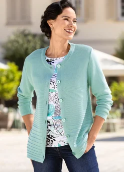 Strickjacke mit Biesendessin