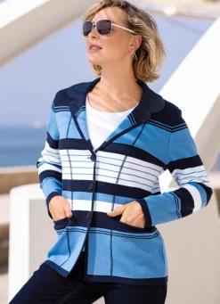 Strickjacke mit dekorativen Details