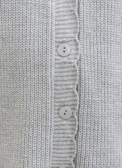 Strickjacke mit dezenten Glitzereffekten