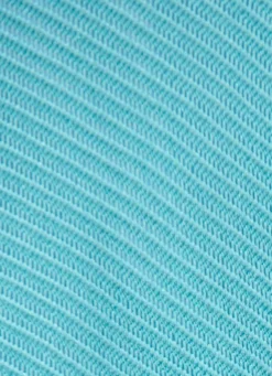 Strickjacke mit dezenten Ajour- und Glitzereffekten