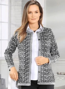 Strickjacke mit Schurwolle