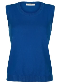 Stricktop mit breiten Trägern