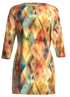 Strick-Tunika in Feinstrick